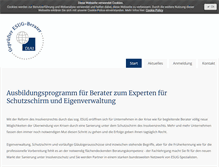 Tablet Screenshot of esug-berater.org
